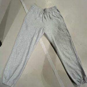 Hollister sweatpants, Heather gray size extra small